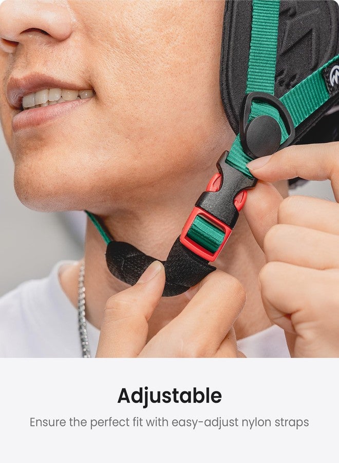 اوت دور ماستر خوذة OutdoorMaster للتجديف والرياضات المائية مزودة بوسادات للأذن، و12 فتحة تهوية، ونظام تعديل المقاس، مثالية للتجديف وركوب القوارب. - Image 4